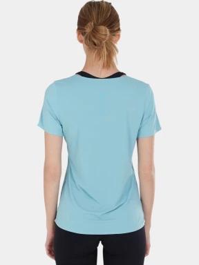 tricou pentru sport, cu maneci scurte pt. femei Fundango Hanabi T-shirt albastru deschis 3