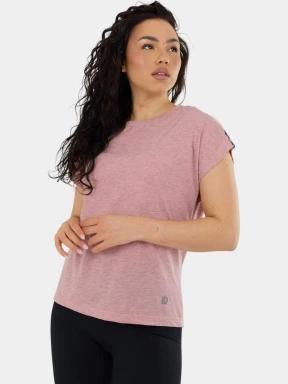 tricou pentru sport, cu maneci scurte pt. femei Fundango Rush II T-shirt roz 1