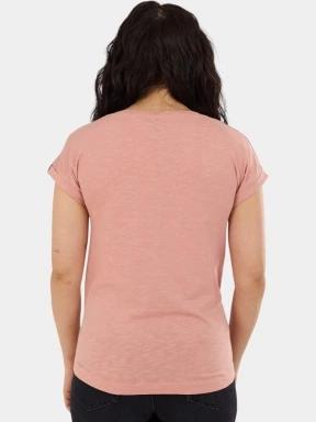 tricou cu maneci scurte pt. femei Fundango Lima II T-shirt roz 3