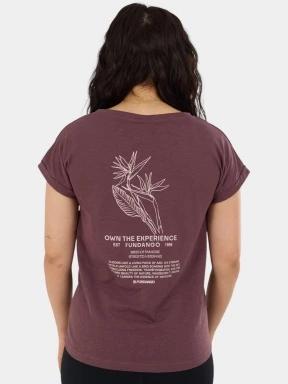 tricou cu maneci scurte pt. femei Fundango Lima II T-shirt violet 3