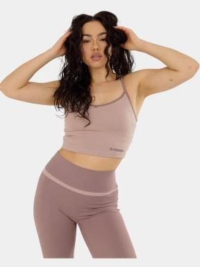 crop top pt. femei Fundango Aero Crop Top roz 1