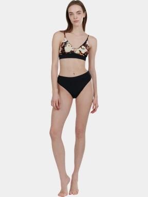 sutien bikini pt. femei Fundango Sahara V-neck Cami Top negru 3