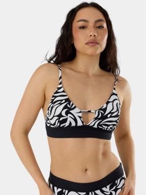 sutien bikini pt. femei Fundango Sahara V-Neck Cami Top negru 1