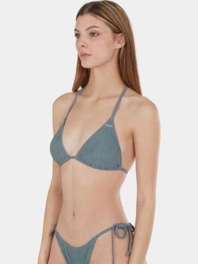 sutien bikini pt. femei Fundango Innisfil Triangle Jacquard Top verde 1