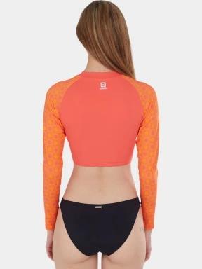 sutien bikini pt. femei Fundango Amelia Surf Top roz 3