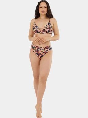 chiloti bikini pt. femei Fundango Sahara Midwaist Full Bottom roz 3