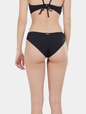 chiloti bikini pt. femei Fundango Hogg Hipster Bottom negru 3