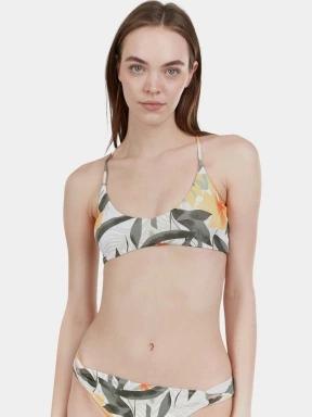 sutien bikini pt. femei Fundango Moana Bralette Top alb 1