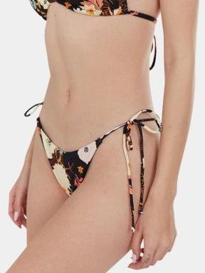 chiloti bikini pt. femei Fundango Innisfil II Tie-side Bottom negru 1