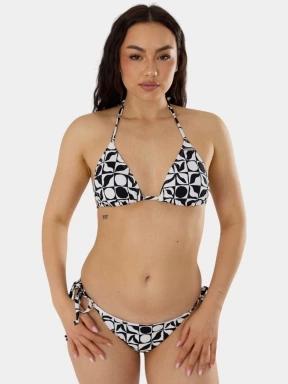 sutien bikini pt. femei Fundango Innisfil III Triangle Top negru 1