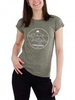 tricou cu maneci scurte pt. femei Fundango Amira T-shirt oliv 1