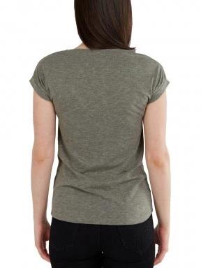 tricou cu maneci scurte pt. femei Fundango Amira T-shirt oliv 3