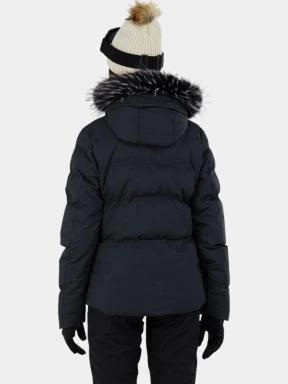 geaca de schi pt. femei Fundango Elyra Fur Padded Jacket negru 3