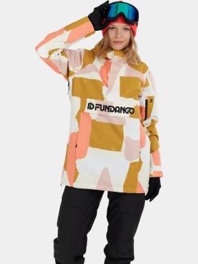jacheta hanorac pt. femei Fundango Birch ECO Logo Anorak galben 1