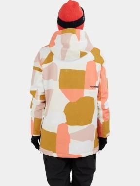 jacheta hanorac pt. femei Fundango Birch ECO Logo Anorak galben 3
