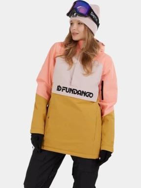 jacheta hanorac pt. femei Fundango Birch ECO Logo Anorak roz 1