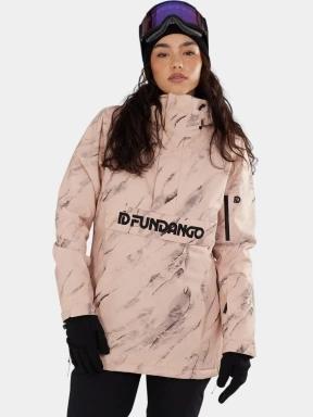 jacheta hanorac pt. femei Fundango Birch ECO Logo Anorak roz 1