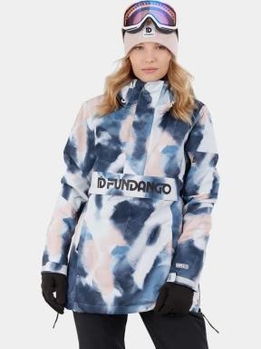 jacheta hanorac pt. femei Fundango Birch ECO Logo Anorak albastru inchis 1