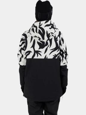 jacheta hanorac pt. femei Fundango Birch ECO Logo Anorak negru 3