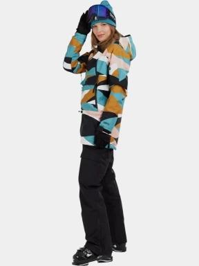 jacheta hanorac pt. femei Fundango Hooper ECO Anorak galben 1