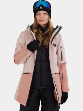 geaca de schi pt. femei Fundango Nashua ECO 3L Allmountain Jacket roz 1