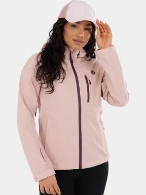 haine de ploaie pt. femei Fundango Piora II Waterproof Jacket roz 1