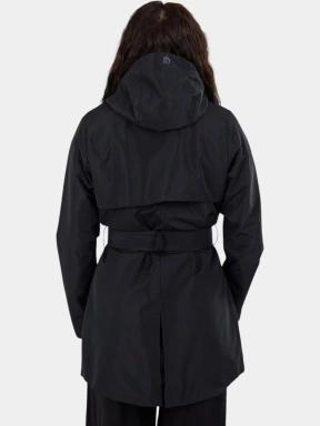 haine de ploaie pt. femei Fundango Regina III Waterproof Trench Jacket negru 3