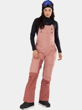 salopeta de schi pt. femei Fundango Sakura ECO Bib Pants roz 1