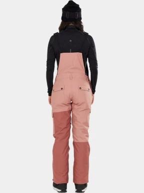 salopeta de schi pt. femei Fundango Sakura ECO Bib Pants roz 3