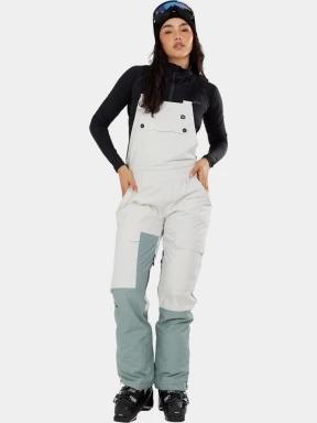 salopeta de schi pt. femei Fundango Sakura ECO Bib Pants verde 1