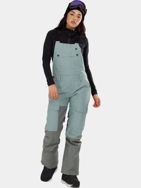 salopeta de schi pt. femei Fundango Sakura ECO Bib Pants verde 1