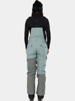salopeta de schi pt. femei Fundango Sakura ECO Bib Pants verde 3