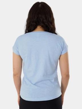 tricou cu maneci scurte pt. femei Fundango Amira T-shirt albastru deschis 3