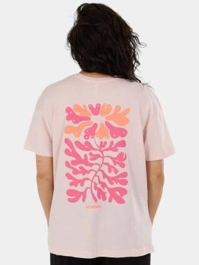 tricou cu maneci scurte pt. femei Fundango Sunshine II Surf-T roz 3