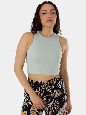 bluza tank pt. femei Fundango Naya Cropped Tank-T verde 1