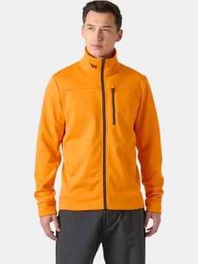 pulover polar pt. barbati Helly Hansen Crew Fleece Jacket portocaliu 1