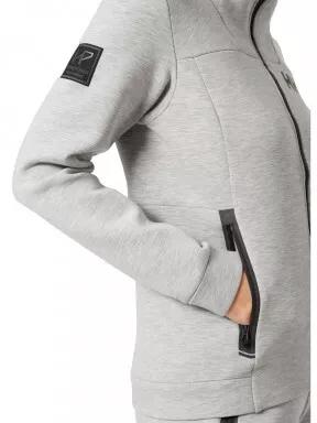 pulover cu gluga pt. femei Helly Hansen W Hp Ocean Swt Jacket gri 3