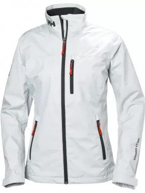 jacheta pentru navigatie pt. femei Helly Hansen W Crew Jacket alb 1