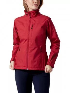 jacheta pentru navigatie pt. femei Helly Hansen W Crew Jacket rosu 1