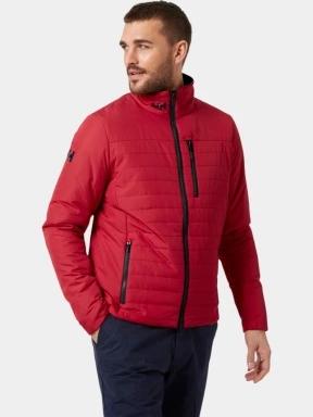 geaca matlasata de tranzitie pt. barbati Helly Hansen Crew Insulator Jacket 2.0 rosu 1