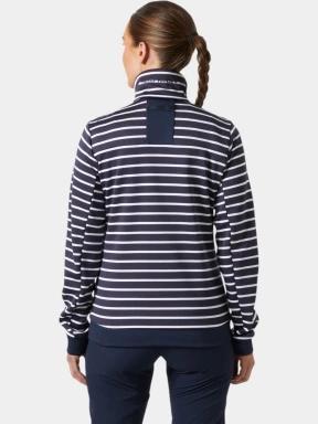 pulover polar pt. femei Helly Hansen W Crew Fleece Jacket albastru inchis 3