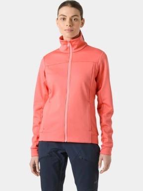 pulover polar pt. femei Helly Hansen W Crew Fleece Jacket roz 1