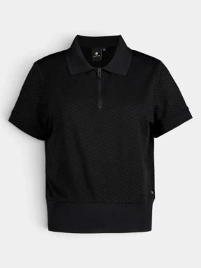 tricou cu guler pt. femei Luhta Luhta Ajanki negru 1