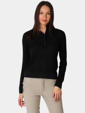tricou cu maneci lungi si guler pt. femei Luhta Luhta Halso negru 1