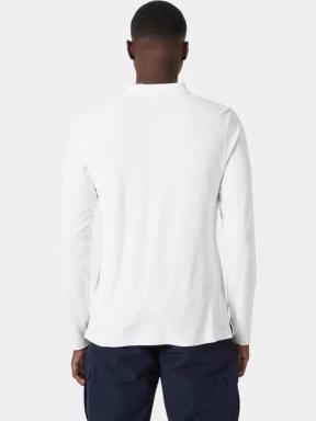 tricou cu maneci lungi si guler pt. barbati Helly Hansen Crewline Ls Polo alb 3