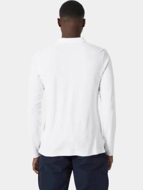 tricou cu maneci lungi si guler pt. barbati Helly Hansen Crewline Ls Polo alb 3