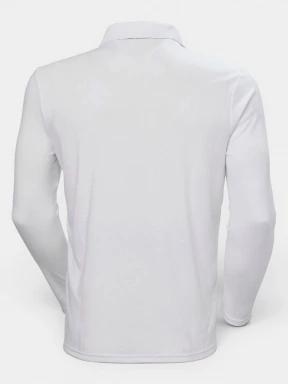 tricou cu maneci lungi si guler pt. barbati Helly Hansen Crewline Ls Polo alb 3