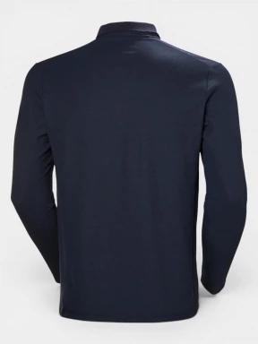tricou cu maneci lungi si guler pt. barbati Helly Hansen Crewline Ls Polo albastru inchis 3