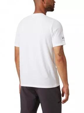 tricou cu maneci scurte pt. barbati Helly Hansen Hp Racing T-Shirt alb 3