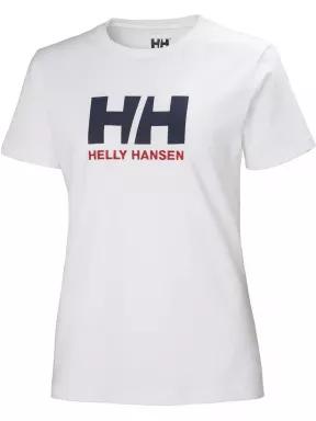 tricou cu maneci scurte pt. femei Helly Hansen W HH Logo T-Shirt alb 1